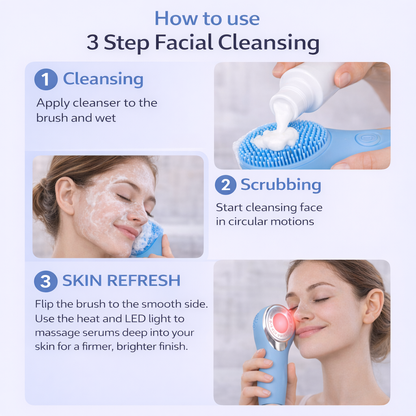 GlowGirly™ Heated Sonic Facial Cleanser