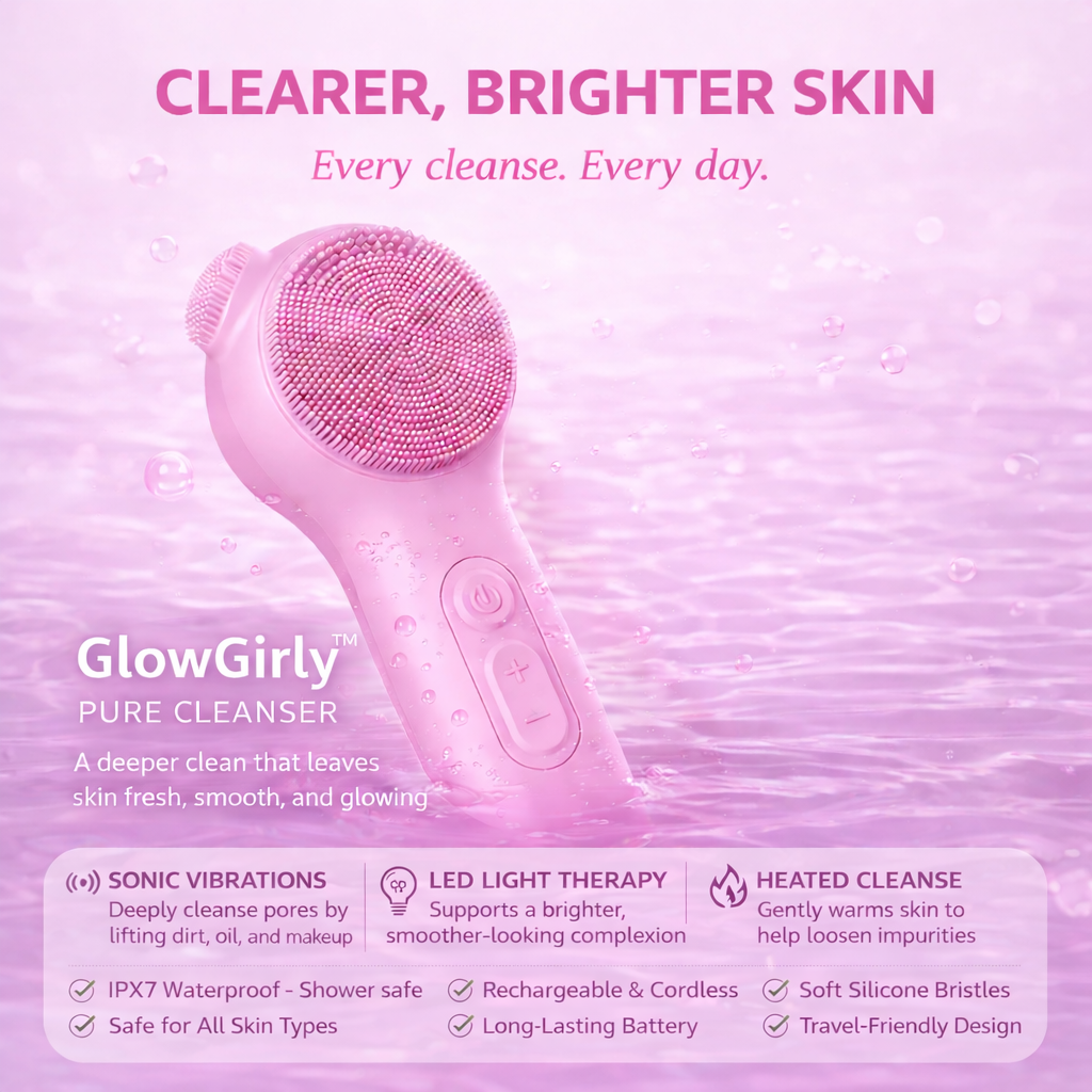 GlowGirly™ Heated Sonic Facial Cleanser